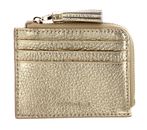 COCCINELLE Tassel Credit Card Holder Golden COCCINELLE Tassel Credit Card Holder Golden