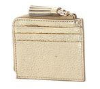 COCCINELLE Tassel Credit Card Holder Golden COCCINELLE Tassel Credit Card Holder Golden