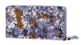 COCCINELLE Tassel Flower Print Zip Around Wallet Mul. Lavend / Lave COCCINELLE Tassel Flower Print Zip Around Wallet Mul. Lavend / Lave