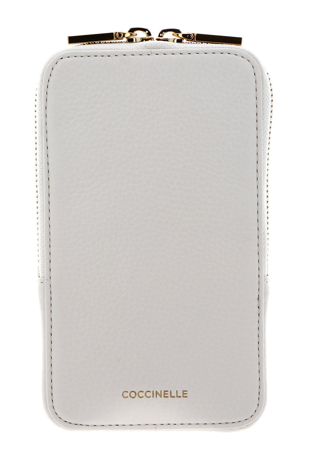 COCCINELLE phone bag Flor Hi Tech Phone Bag Coconut Milk