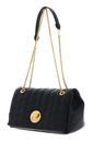 COCCINELLE Liya Matelasse Matelasse Nappa Leather Handbag Noir COCCINELLE Liya Matelasse Matelasse Nappa Leather Handbag Noir
