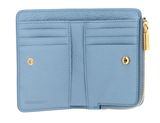 COCCINELLE Myrine Wallet Grained Leather Aquarelle Blue