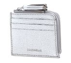 COCCINELLE Tassel Credit Card Holder Silver