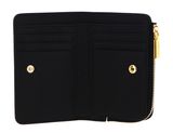 COCCINELLE Myrine Wallet Grained Leather Noir COCCINELLE Myrine Wallet Grained Leather Noir