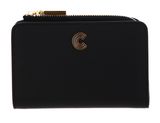 COCCINELLE Myrine Wallet Grained Leather Noir COCCINELLE Myrine Wallet Grained Leather Noir