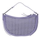 COCCINELLE Priscilla Eco. W Handbag Faux Leather Woven Lavend. / Lavend. COCCINELLE Priscilla Eco. W Handbag Faux Leather Woven Lavend. / Lavend.