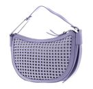 COCCINELLE Priscilla Eco. W Handbag Faux Leather Woven Lavend. / Lavend. COCCINELLE Priscilla Eco. W Handbag Faux Leather Woven Lavend. / Lavend.