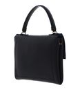 COCCINELLE Arlettis Signature Handbag Grained Leather Noir COCCINELLE Arlettis Signature Handbag Grained Leather Noir