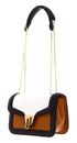 COCCINELLE Marvin Twist Tricolor Handbag Smooth Calf Leather Soft Mult. Cocon. Milk