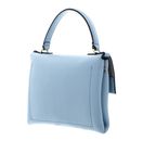 COCCINELLE Arlettis Signature Handbag Grained Leather Aquarelle Blue COCCINELLE Arlettis Signature Handbag Grained Leather Aquarelle Blue