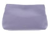 COCCINELLE Beat Clutch Handbag Grained Leather Lavender COCCINELLE Beat Clutch Handbag Grained Leather Lavender