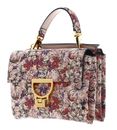 COCCINELLE Arlettis Flower Print Handbag Printed Grained Leather Mul. Creamy Pink COCCINELLE Arlettis Flower Print Handbag Printed Grained Leather Mul. Creamy Pink