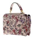 COCCINELLE Arlettis Flower Print Handbag Printed Grained Leather Mul. Creamy Pink COCCINELLE Arlettis Flower Print Handbag Printed Grained Leather Mul. Creamy Pink