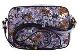 COCCINELLE Beat Flower Pr Handbag Printed Grained Leather Multi. Lavender COCCINELLE Beat Flower Pr Handbag Printed Grained Leather Multi. Lavender