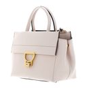 COCCINELLE Arlettis Handbag Grained Leather Creamy Pink COCCINELLE Arlettis Handbag Grained Leather Creamy Pink