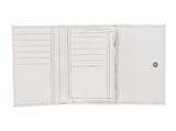 COCCINELLE Myrine Wallet Grained Leather Coconut Milk COCCINELLE Myrine Wallet Grained Leather Coconut Milk