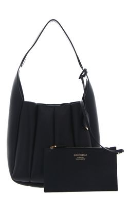 COCCINELLE Bundie Handbag Grained Leather Noir