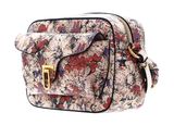 COCCINELLE Beat Flower Pr Handbag Printed Grained Leather Mul. Creamy Pink COCCINELLE Beat Flower Pr Handbag Printed Grained Leather Mul. Creamy Pink