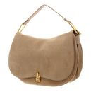 COCCINELLE Magie Suede Handbag Toasted COCCINELLE Magie Suede Handbag Toasted