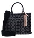 COCCINELLE Never Without B. Monog. Den Handbag Denim Jacquard Mul. M. Blu / M. Blu COCCINELLE Never Without B. Monog. Den Handbag Denim Jacquard Mul. M. Blu / M. Blu
