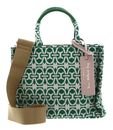 COCCINELLE Never Without Bag Monogra Handbag Jaquard Fabric Mul. Pepperm / Pep COCCINELLE Never Without Bag Monogra Handbag Jaquard Fabric Mul. Pepperm / Pep