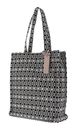 COCCINELLE Never Without Bag Monogra Handbag Jaquard Fabric Multi. Noir / Noir