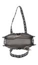 COCCINELLE Never Without Bag Monogra Handbag Jaquard Fabric Multi. Noir / Noir