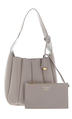 COCCINELLE Bundie Handbag Grained Leather Powder Pink