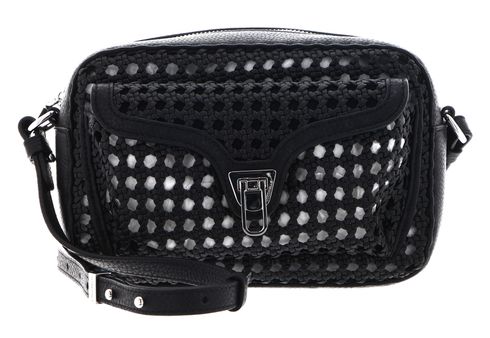 COCCINELLE Beat Eco Woven Handbag Noir / Noir