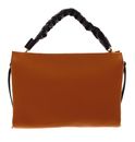COCCINELLE Boheme Multicolor Handbag Double Grainy Leather Multi. Paprika COCCINELLE Boheme Multicolor Handbag Double Grainy Leather Multi. Paprika