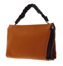 COCCINELLE Boheme Multicolor Handbag Double Grainy Leather Multi. Paprika COCCINELLE Boheme Multicolor Handbag Double Grainy Leather Multi. Paprika