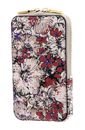 COCCINELLE Flor Flower Print Mobile Pouch Mul. Creamy Pink COCCINELLE Flor Flower Print Mobile Pouch Mul. Creamy Pink