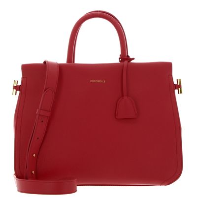 COCCINELLE Blue Handbag Cranberry