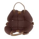 COCCINELLE Bundie Croco So Handbag Soft Croco Print Grained Leather Toasted