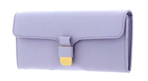 COCCINELLE Neofirenze Soft Wallet Grained Leather Lavender