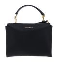 COCCINELLE Arlettis Signature Handbag Grained Leather Noir