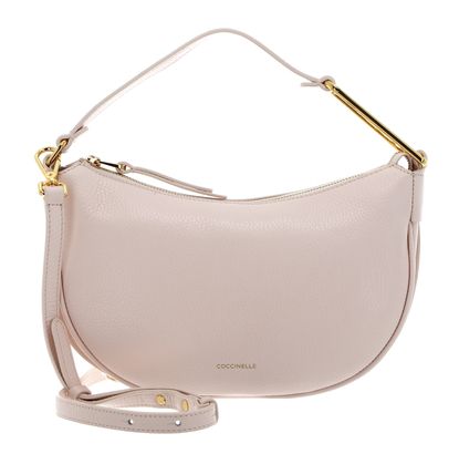 COCCINELLE Priscilla Handbag Grained Leather Creamy Pink