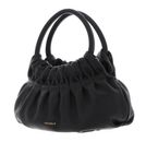 COCCINELLE Croisette Handbag Grained Leather Noir