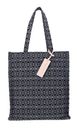 COCCINELLE Never Without B. Monog. Den Handbag Denim Jacquard Mul. M. Blu / M. Blu