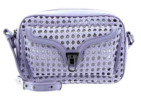 COCCINELLE Beat Eco Woven Handbag Lavend. / Lavend.