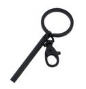 HUGO BOSS Essential Keyring Matte Black HUGO BOSS Essential Keyring Matte Black