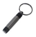 HUGO BOSS Gear Keyring Ribs Black