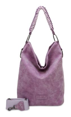 Fritzi aus Preußen Olga Special Rub Hobo Bag Lilac