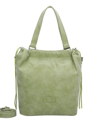 Fritzi aus Preußen Poppie02 Vintage Tote Bag Green