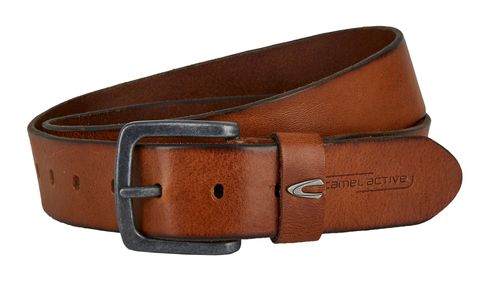 camel active Trail 3 Belt 4 cm W110 Cognac