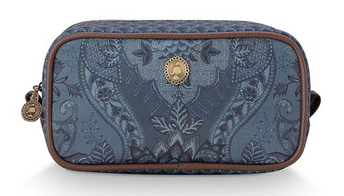 Pip Studio Cosmetic Bag Square S Kyoto Festival Indigo Blue