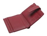 Esquire Oslo Nappa Wallet Red