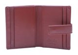 Esquire Oslo Nappa Wallet Red