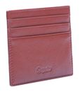 Esquire Oslo Nappa Card Holder Red Esquire Oslo Nappa Card Holder Red