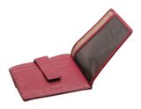 Esquire Oslo Coin and Card Holder Red